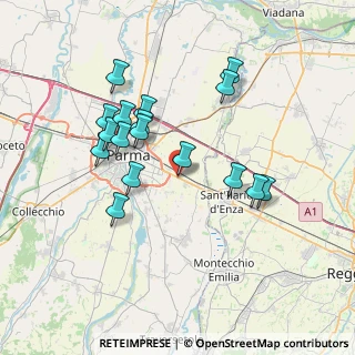 Mappa Via Marco Emilio Lepido, 43123 Case Crostolo PR, Italia (6.87294)