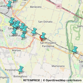 Mappa Via Marco Emilio Lepido, 43123 Case Crostolo PR, Italia (2.98)