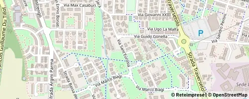 Mappa Parma