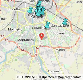 Mappa Via Paolo Il Danese, 43123 Parma PR, Italia (2.30267)