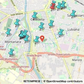 Mappa Via Paolo Il Danese, 43123 Parma PR, Italia (1.328)