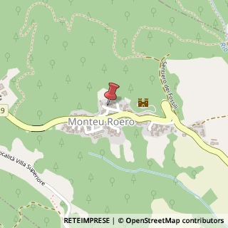 Mappa Via XXV Aprile, 5, 12040 Monteu Roero, Cuneo (Piemonte)
