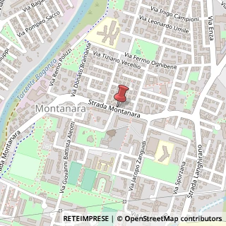 Mappa Via Montanara, 25, 43124 Parma, Parma (Emilia Romagna)
