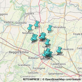 Mappa Via Guadalajara, 41012 Carpi MO, Italia (10.48421)