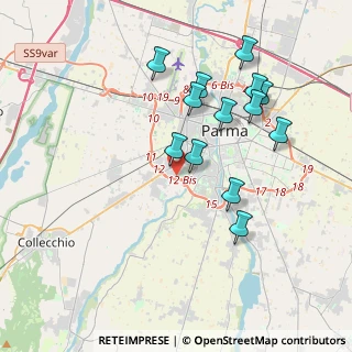 Mappa Piazza Don Giuseppe Diana, 43125 Parma PR, Italia (3.72769)