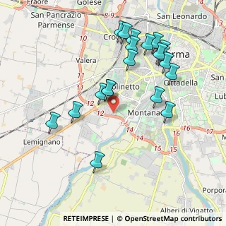 Mappa Piazza Don Giuseppe Diana, 43125 Parma PR, Italia (2.0555)