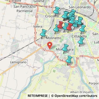 Mappa Piazza Don Giuseppe Diana, 43125 Parma PR, Italia (2.49)