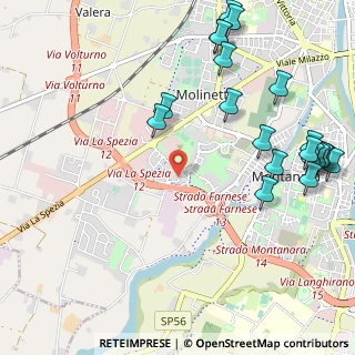 Mappa Piazza Don Giuseppe Diana, 43125 Parma PR, Italia (1.3995)