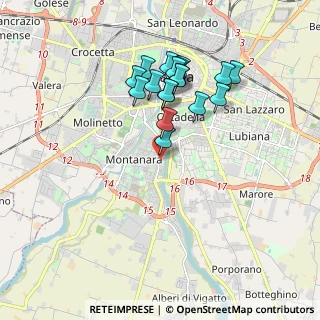 Mappa Via Giacomo Leopardi, 43125 Parma PR, Italia (1.68722)