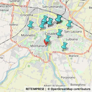 Mappa Via Giacomo Leopardi, 43125 Parma PR, Italia (1.84538)