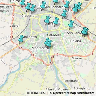 Mappa Via Giacomo Leopardi, 43125 Parma PR, Italia (3.00263)