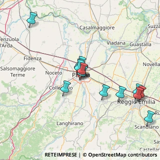 Mappa Via Giacomo Leopardi, 43125 Parma PR, Italia (14.085)