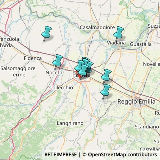 Mappa Via Montanara, 43125 Parma PR, Italia (7.56846)