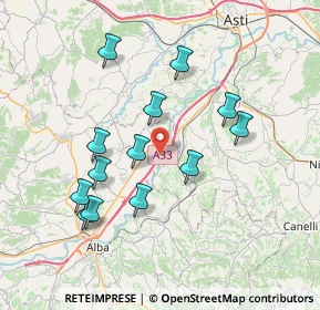 Mappa A33, 12040 Costigliole D'asti AT, Italia (7.18231)