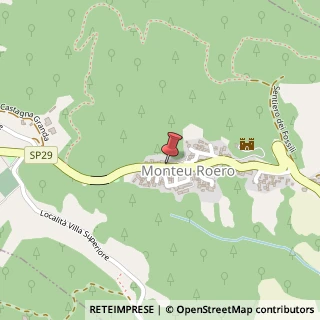 Mappa Via Umberto I, 19, 12040 Monteu Roero, Cuneo (Piemonte)