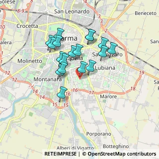 Mappa Strada Sant'Eurosia, 43123 Parma PR, Italia (1.51167)