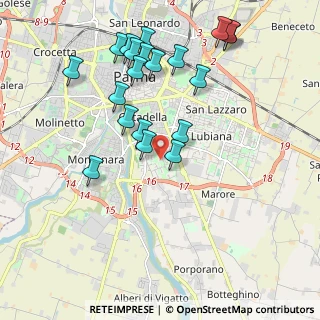 Mappa Str. Sant'Eurosia, 43123 Parma PR, Italia (2.125)