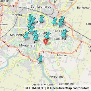 Mappa Str. Sant'Eurosia, 43123 Parma PR, Italia (1.836)