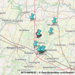 Mappa Via Piero Gobetti, 41012 Carpi MO, Italia (11.04083)