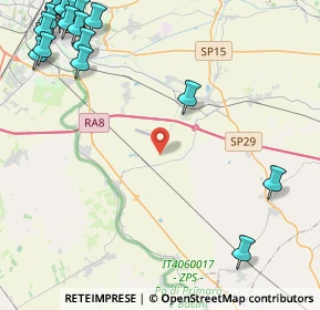 Mappa Via Prato delle Donne, 44124 Ferrara FE, Italia (6.98611)