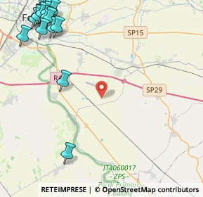 Mappa Via Prato delle Donne, 44124 Ferrara FE, Italia (6.954)