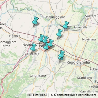 Mappa Via Pieter Paul Rubens, 43123 Parma PR, Italia (10.50364)