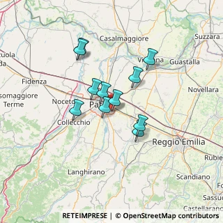Mappa Via Giorgio de Chirico, 43123 Parma PR, Italia (10.47636)