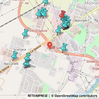 Mappa Via Edison-Volta, 43125 Parma PR, Italia (0.6115)