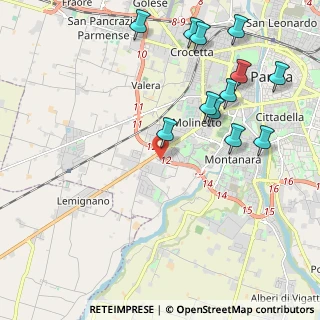 Mappa Via Edison-Volta, 43125 Parma PR, Italia (2.46667)