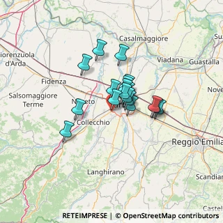 Mappa PR 43125, 43125 Parma PR, Italia (8.61611)