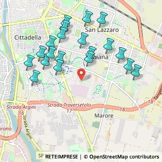 Mappa Via G. Saragat, 43123 Parma PR, Italia (1.099)