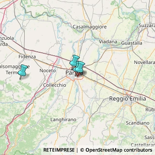 Mappa Via G. Saragat, 43123 Parma PR, Italia (35.94385)