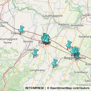 Mappa Via G. Saragat, 43123 Parma PR, Italia (11.852)