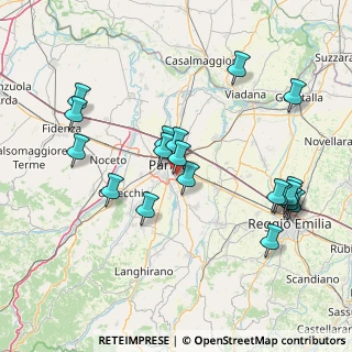 Mappa Via G. Saragat, 43123 Parma PR, Italia (16.49947)