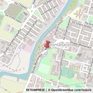 Mappa Strada Montanara, 69/a, 43124 Parma, Parma (Emilia Romagna)