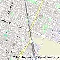 Kaart Carpi