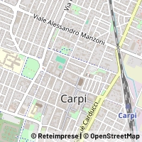 Kaart Carpi