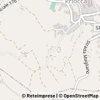 Mapa Priocca