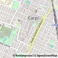 Mapa Carpi