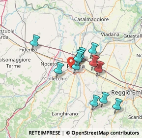 Mappa Via Colorno, 43122 Paradigna PR, Italia (11.66083)