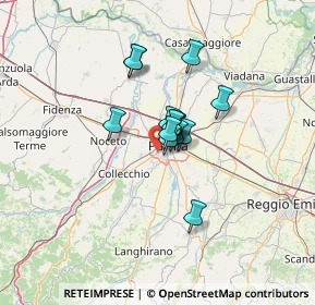 Mappa Via Colorno, 43122 Paradigna PR, Italia (7.79071)