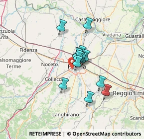 Mappa Via Colorno, 43122 Paradigna PR, Italia (8.63286)