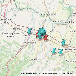 Mappa Via Colorno, 43122 Paradigna PR, Italia (8.87)