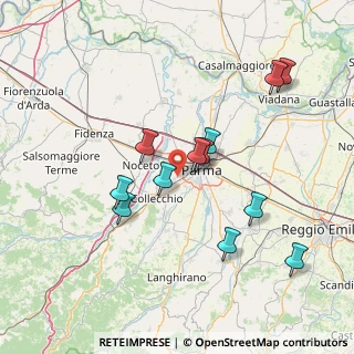 Mappa Via Martiri della Liberazione, 43100 Vicofertile PR, Italia (14.2575)