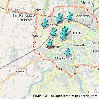 Mappa Via Golfo dei Poeti, 43125 Parma PR, Italia (1.65727)