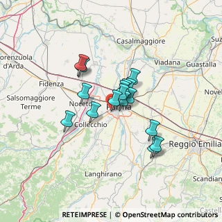 Mappa Via Golfo dei Poeti, 43125 Parma PR, Italia (9.38625)