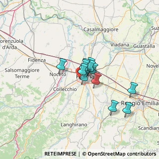 Mappa Via Golfo dei Poeti, 43125 Parma PR, Italia (8.96083)
