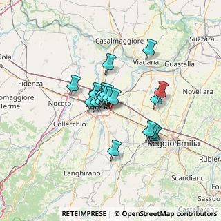 Mappa Via N. Nadi, 43122 Parma PR, Italia (9.19421)