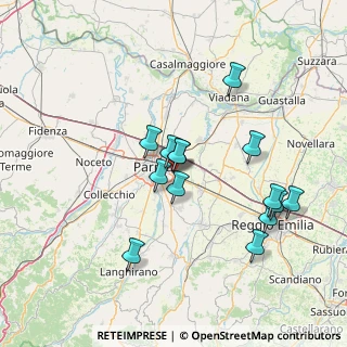 Mappa Via N. Nadi, 43122 Parma PR, Italia (13.51)