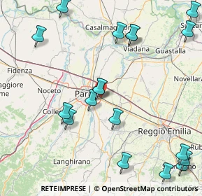 Mappa Via N. Nadi, 43122 Parma PR, Italia (21.16333)